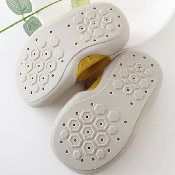 Småbarn Baby Flickor Pojkar Anti-Slip Tofflor Träning Val