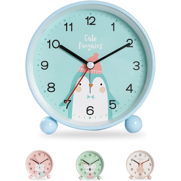 Child Boy Girl Alarm Clock, Educational Alarm Clock for Kids