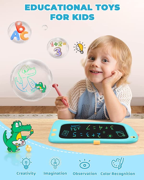 Børnetablet til 2 3-årige børnelegetøj, LCD-skrivetablet, børnelæge