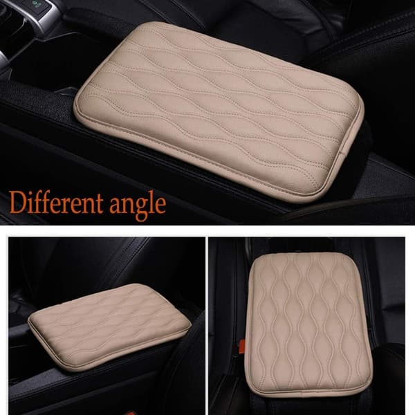 Auto Center Console Cover, Console Cover Armrest Pads, PU Leathe