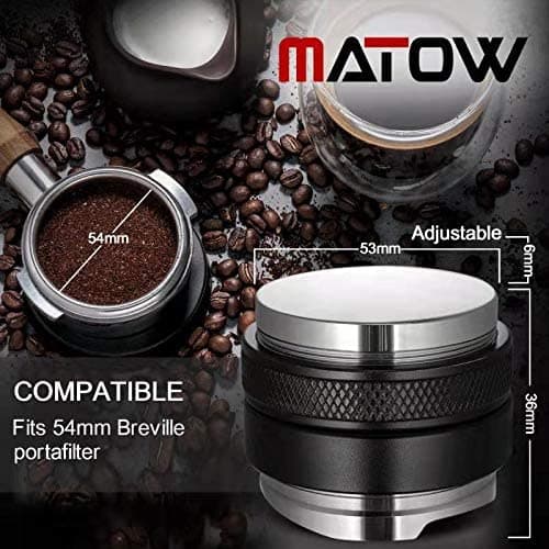 53mm kaffedispenser og tampermaskin, dobbeltsidig kaff