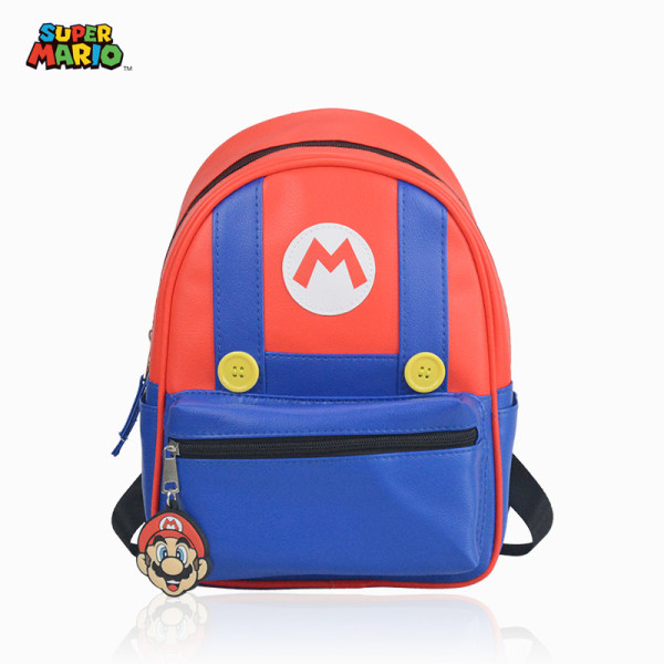 Super Mario Kindergarten Backpack Male and Female Children C