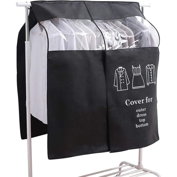 Protective Cover Clothes Covers 90 × 110cm Black Anti-Dust Cover