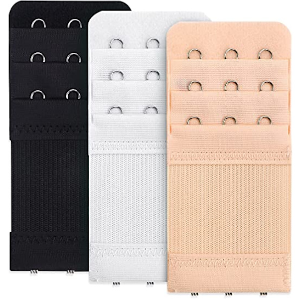 3 kappaletta naisten rintaliivien jatke 3 koukkua 3 riviä naisten rintaliivien jatke
