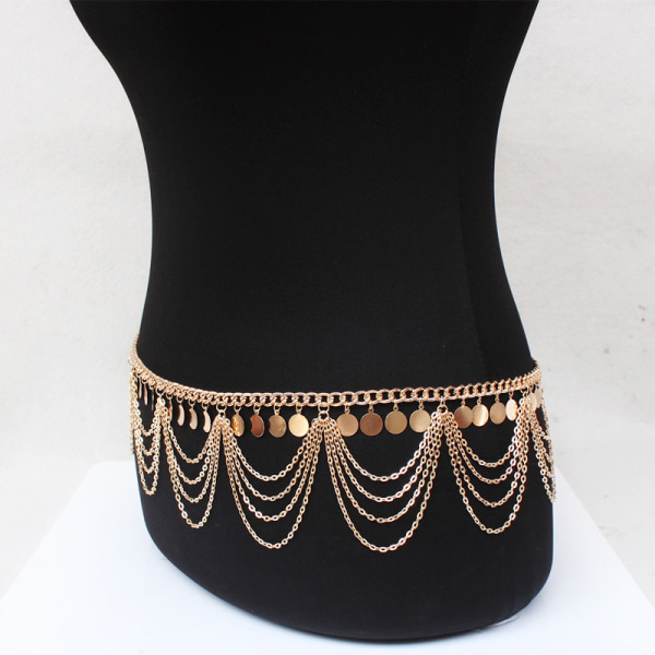 Boho Belly Chain for Women Body Chain Midjekedja Mode Bo