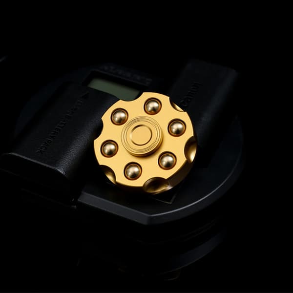 Fidget Spinner Metal, Fidget Cube Chain Toys Small Sensory Gadge