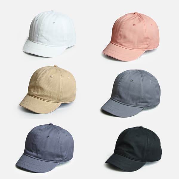 Kasket med kort skygge til mænd og kvinder (khaki)