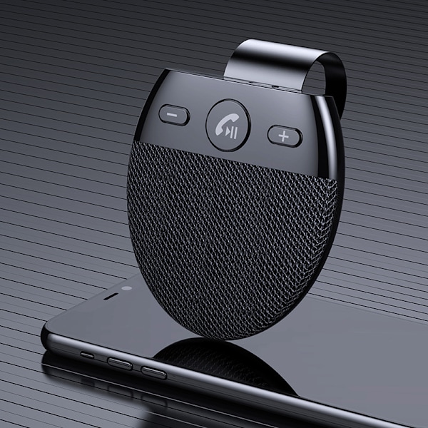 Handsfree Bluetooth Bil Kit 5.0, AUTO Start, Stöd för Siri Assistant, Röstvägledning, Trådlöst Hands Free Bil Kit Blueto