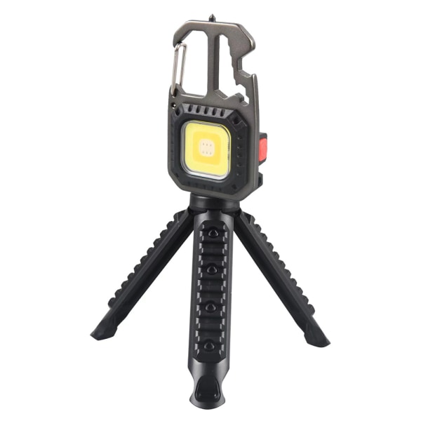 Fackla med nyckelring, bärbar mini LED-arbetslampa, 7 m