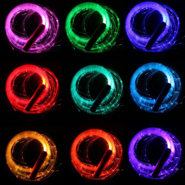 Fiber Optic Whip, Dance Flow Pixel Whip Super Bright Light U
