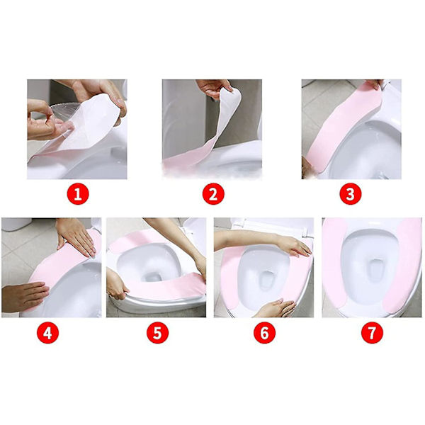 WC-istuimen tarra WC-istuimen pehmuste WC-istuimen kansi lämmitin