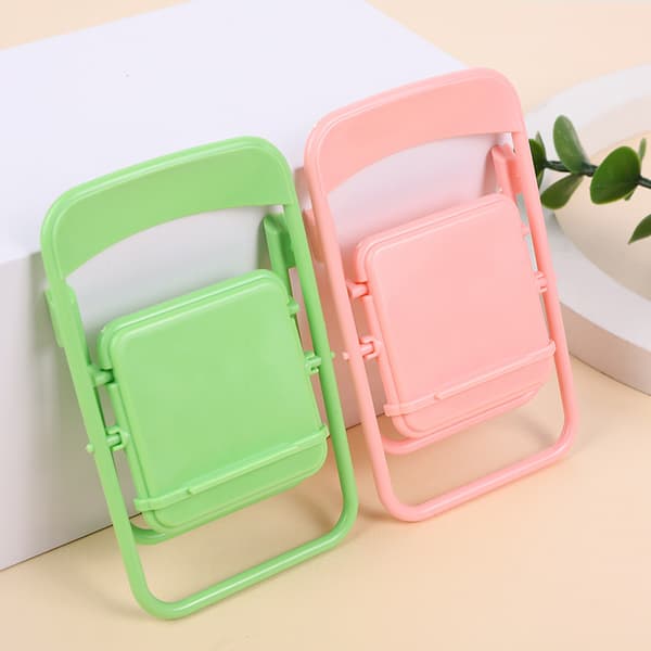 Mini Foldbar Mobiltelefonstol, 4 Farver