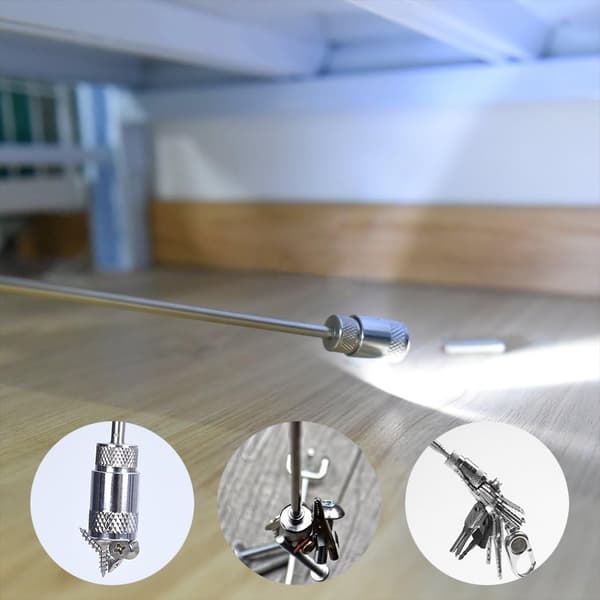 7,5\"-27,5\" Retractable Magnetic Pickup Tool with Foam Handle
