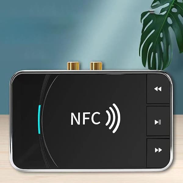 Nfc Bluetooth -vastaanotin Aux 3.5mm Rca -liitin Usb Smart Playback