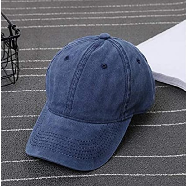 Småbarns Basebollkeps Pojkar, Barn Distressed-Washed Basebollkeps