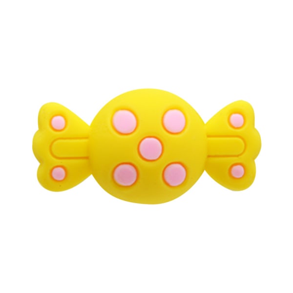 9 stykker 3D Candy Clog Sandaler Ornamenter, Sko Charms, Cute Shoe