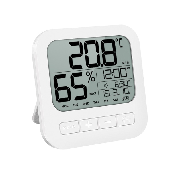 Digital bingo radiostyret vækkeur med temperatur disp