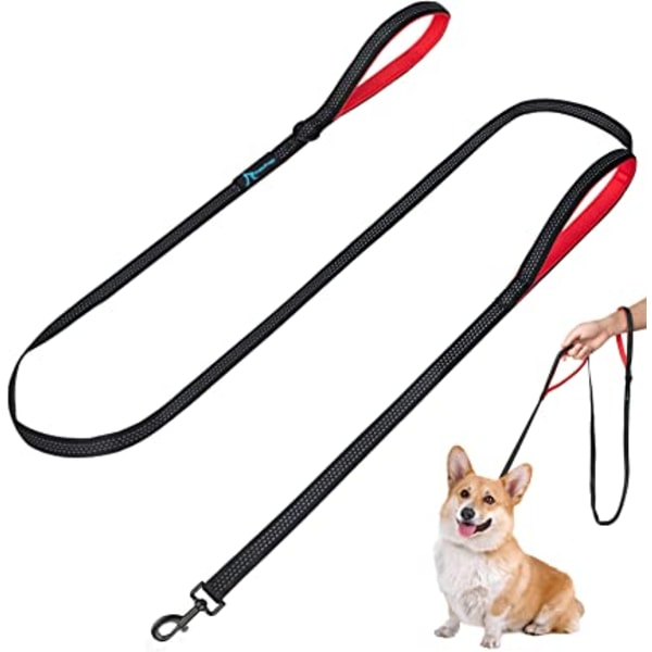 (2,5 cm 150 cm) Hundekobbel for små til mellomstore hunder med 3 refleks