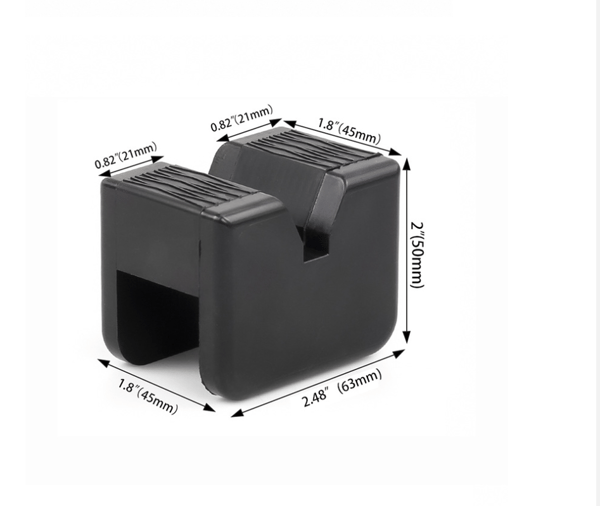 4 stk. gummipuder til bildomkraft 60×50×44mm Universal gummipuder til bildomkraft