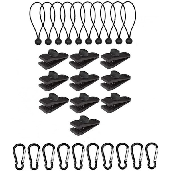 10 set presenningklämmor tältklämma presenning markiser klämma markiser klämma tio