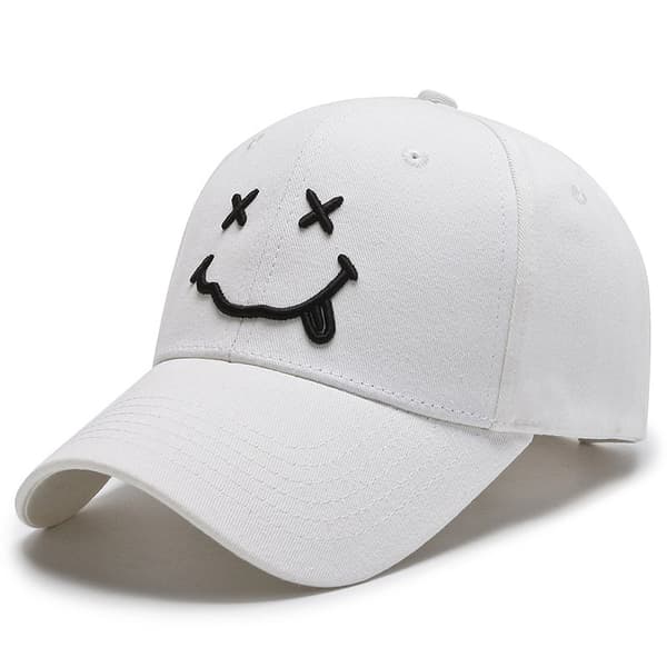 Baseball Cap, Bomull Anti-Sun Baseball Cap med Brodert, Mann