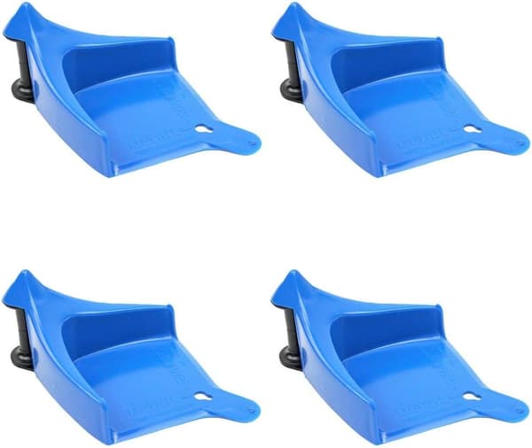 Slangstyrningar för fordon (4-pack blå)