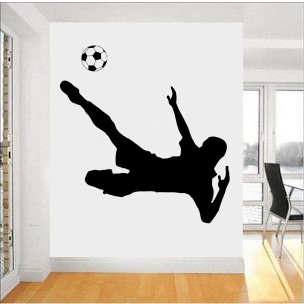 56X59Cm Football Soccer Decals Sport Kids Children Room Wall Sticker Tattoo Wall Sticker Adhesive Art Mural Home Decor