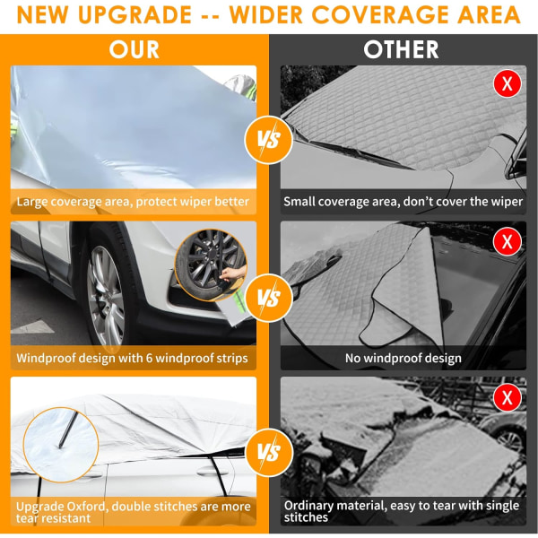 Windscreen - til SUV, Windscreen Cover Universal Protec 85ce Fyndiq