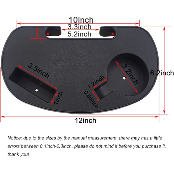 2 stk Oval Zero Gravity Stol Koppholder, Klips på Side Reclin