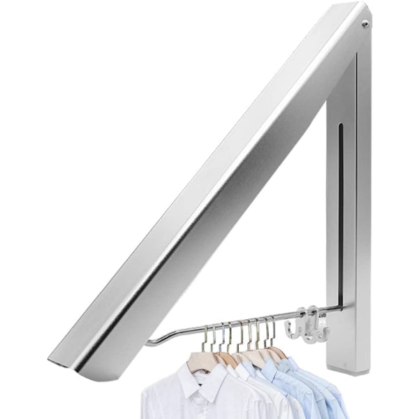 (1 Racks, Silver)Drying Racks for Laundry Foldable, Retractable