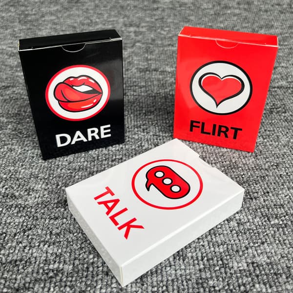 Talk Flirt Dare Kortspil