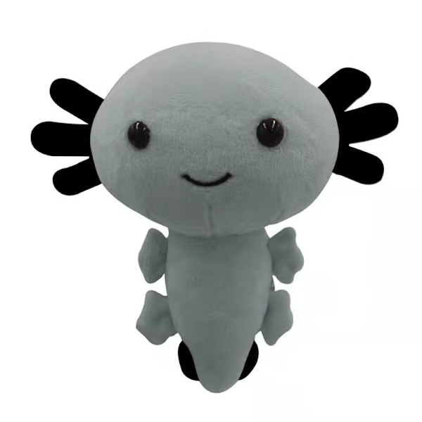 Grå Salamander docka plyschleksak Axolotl docka hexagonala dinos