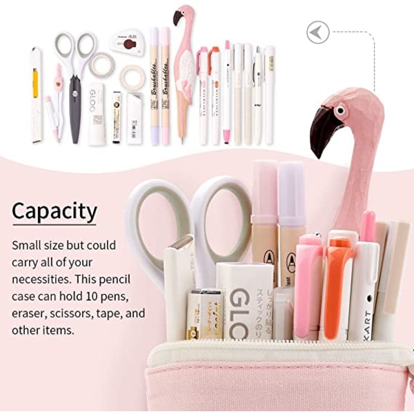 Big Capacity Pencil Pen Case Pouch Box Organizer Stor opbevaring f