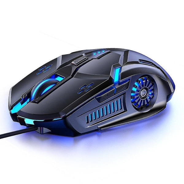 Gaming Mouse Wired Mouse 6D 4-Speed DPI RGB Gaming Mouse för