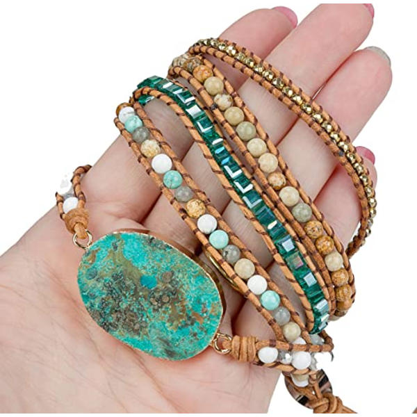 Dazzlande Handgjorda Läderarmbandskollektion