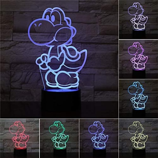 Mario Natlampe 3D Sengelampe, Tegneseriefigur Super