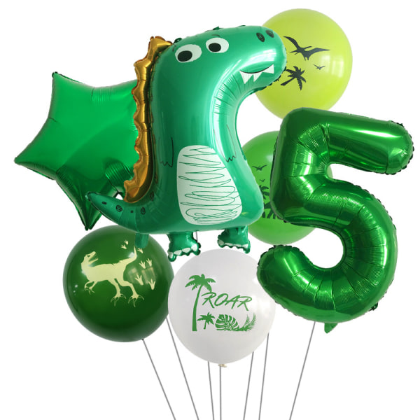 Baby Dinosaur Balloner Dinosaur Fødselsdagspynt Dinosaur Bir