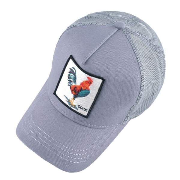 Unisex Dyrebrodert Baseball Cap Justerbar Mesh Snapback