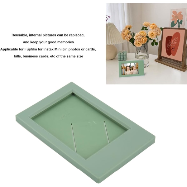 5 stk. Display Fotoramme 9x6cm (Grøn), Klassisk Desktop Rektangulær