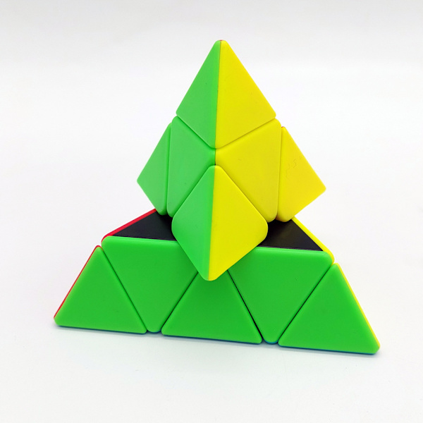 3x3 3x3x3 Kuutio palapeli ilman tarroja (Ilman tarroja)