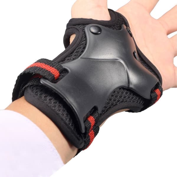 Skyddsutrustning Set - 6 i 1 Vuxna Tonåringar Barn Knä Armbåge Skydd W