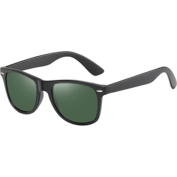 Polariserte solbriller for menn Retro Fashion Glasses Classic Squar