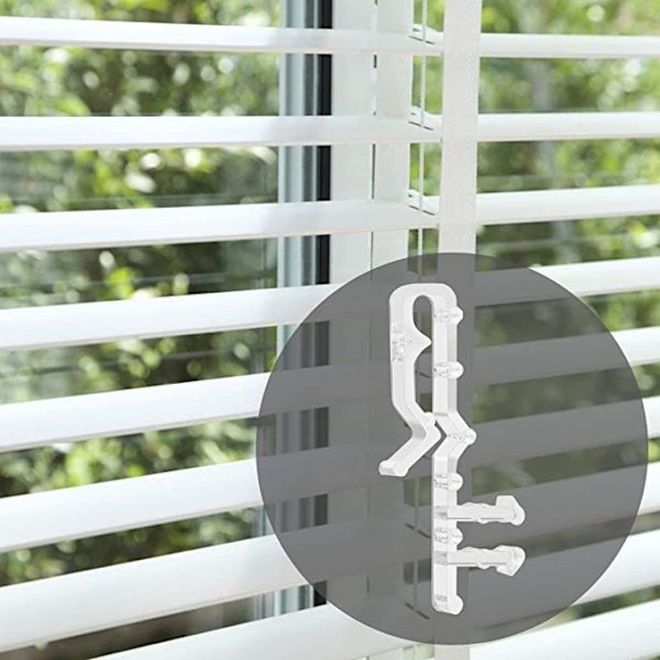 12 set 2,0 tum persiennlist trim gardin baffel hängare trim acce