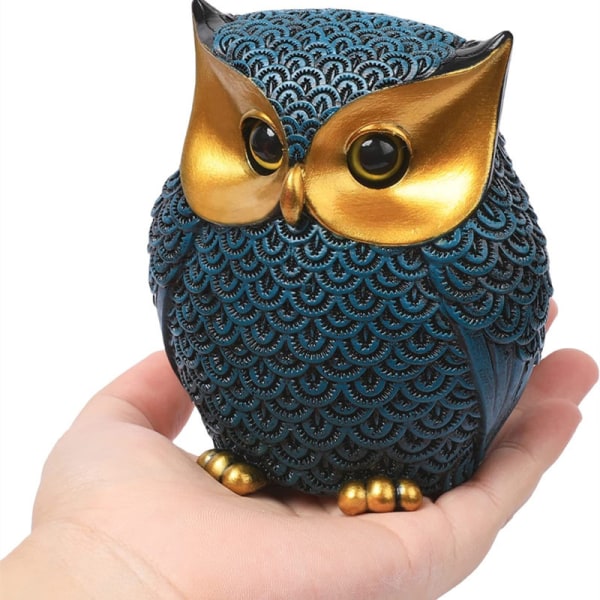Owl Decor Home Decor Accents Små dekorelementer for hylleugle