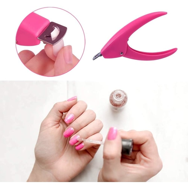 Tip Cutter Gel Negleklipper Pink