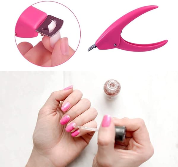 Tipskutter Gel Negleklipper Rosa