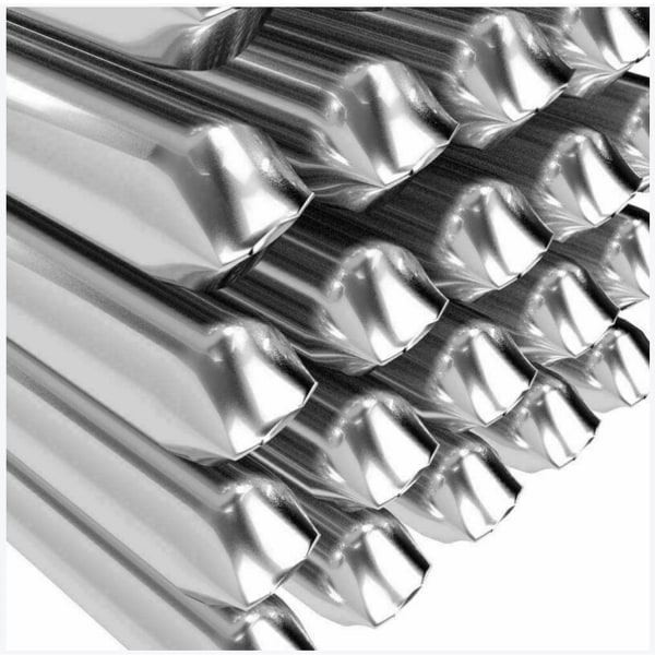 20 stk aluminium svejsestænger solid base Ingen flux påkrævet Lavt smeltepunkt