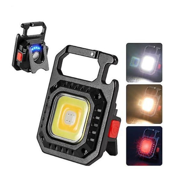 Ultra Mini Led Bright Light taskulamppu avaimenperä Ultra Light Port