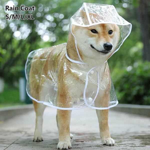 Koiran vedenpitävä sadetakki Pet Puppy koiran PVC talvisadetakki Clea