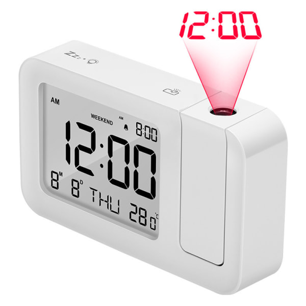 1 digitaalinen herätyskello, projektorin herätyskello Digitaalinen  herätyskello 9f9d | Fyndiq